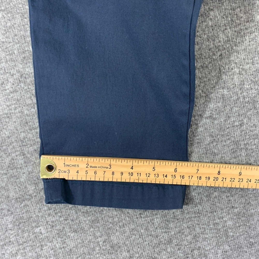Lululemon ABC Pants Men 33x31 Navy Blue Chino Trousers Performance Warpstreme - Picture 9 of 12
